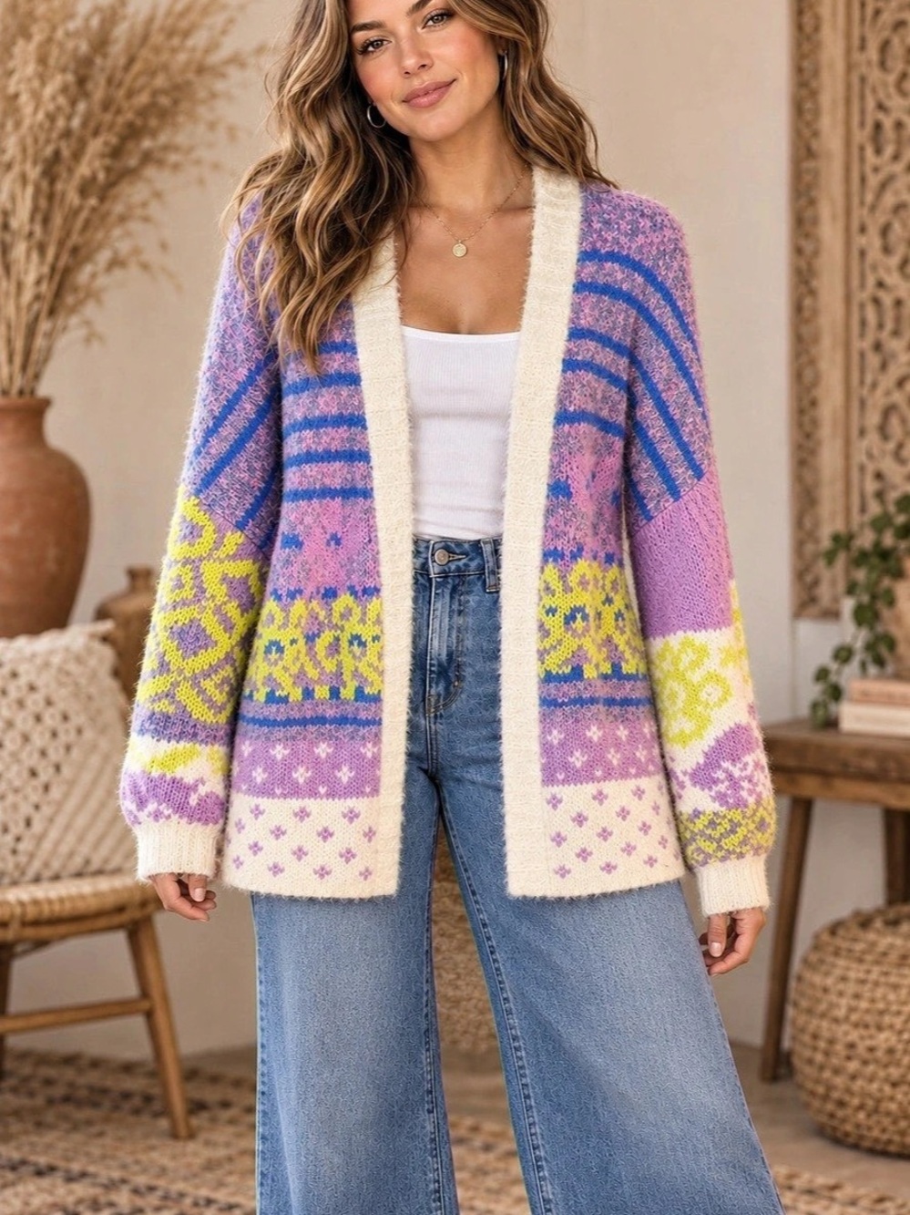 Vici Dopamine Cardigan (090645) ✨ ☀️